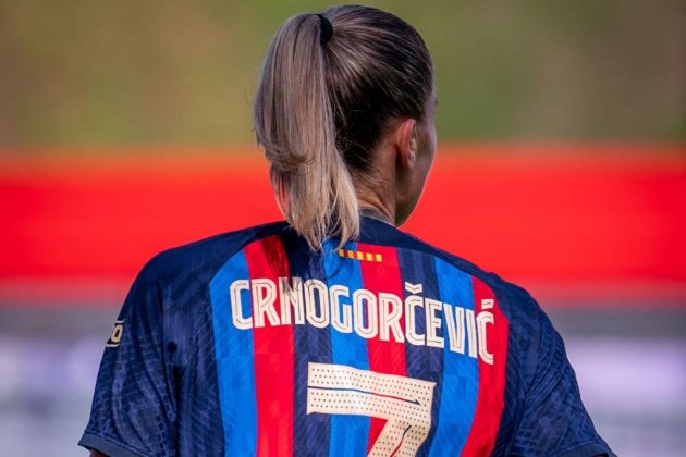 Crnogorcevic Barça Llevant / Foto: FCB femení Crnogorcevic Barça Llevant / Foto: FCB femení
