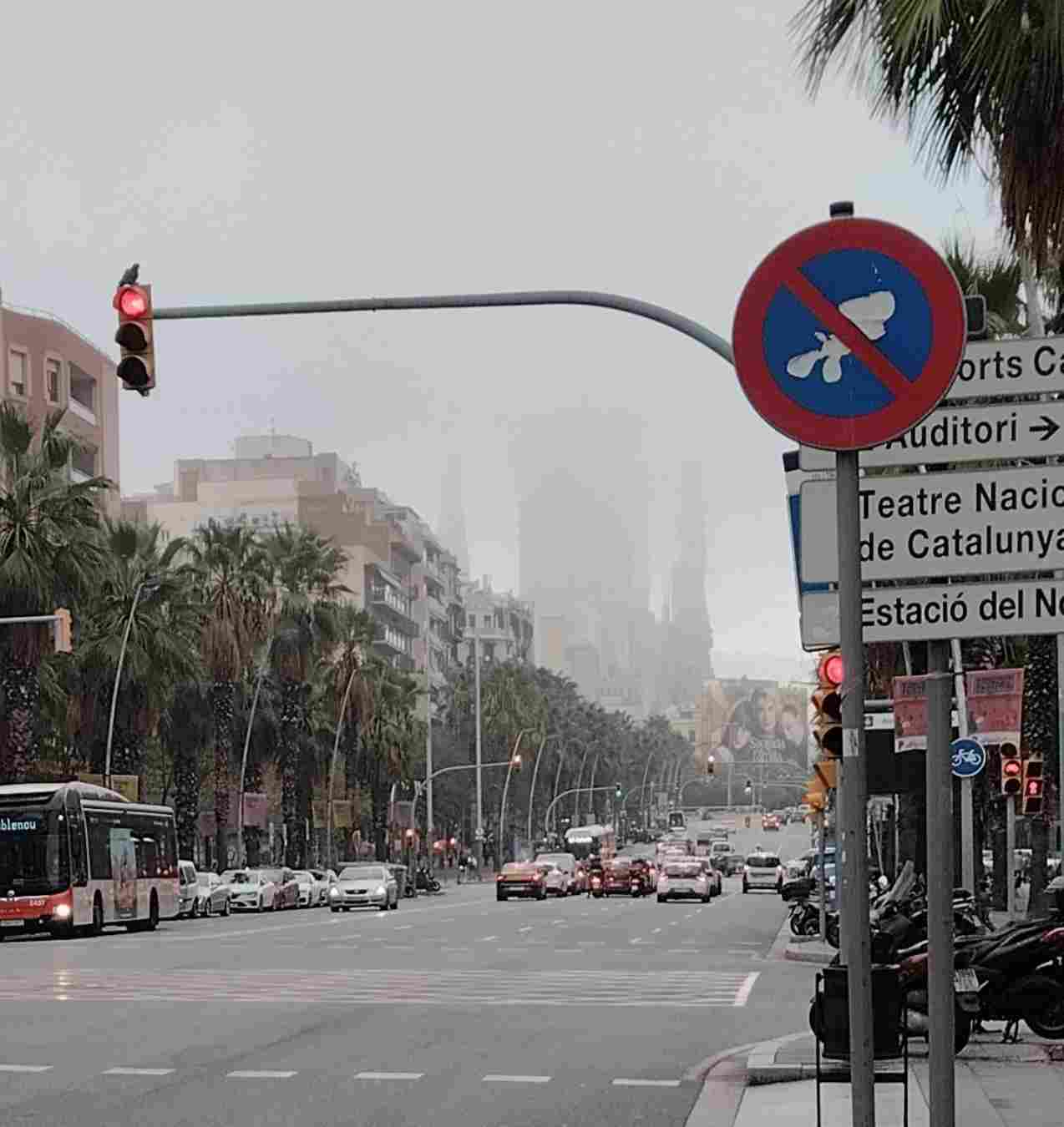 La niebla es muy peligrosa con el coche. Puede provocar muchos accidentes / TWITTER: @eliramirez82 La niebla es muy peligrosa con el coche. Puede provocar muchos accidentes / TWITTER: @eliramirez82