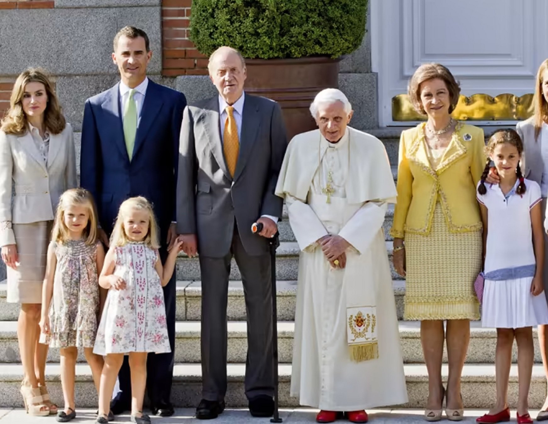 Família Reial|Real i el Papa de Roma Benedicto XVI GTRES Família Reial|Real i el Papa de Roma Benedicto XVI GTRES
