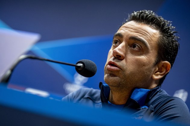 Xavi Hernández roda de premsa Champions League / Foto. EFE