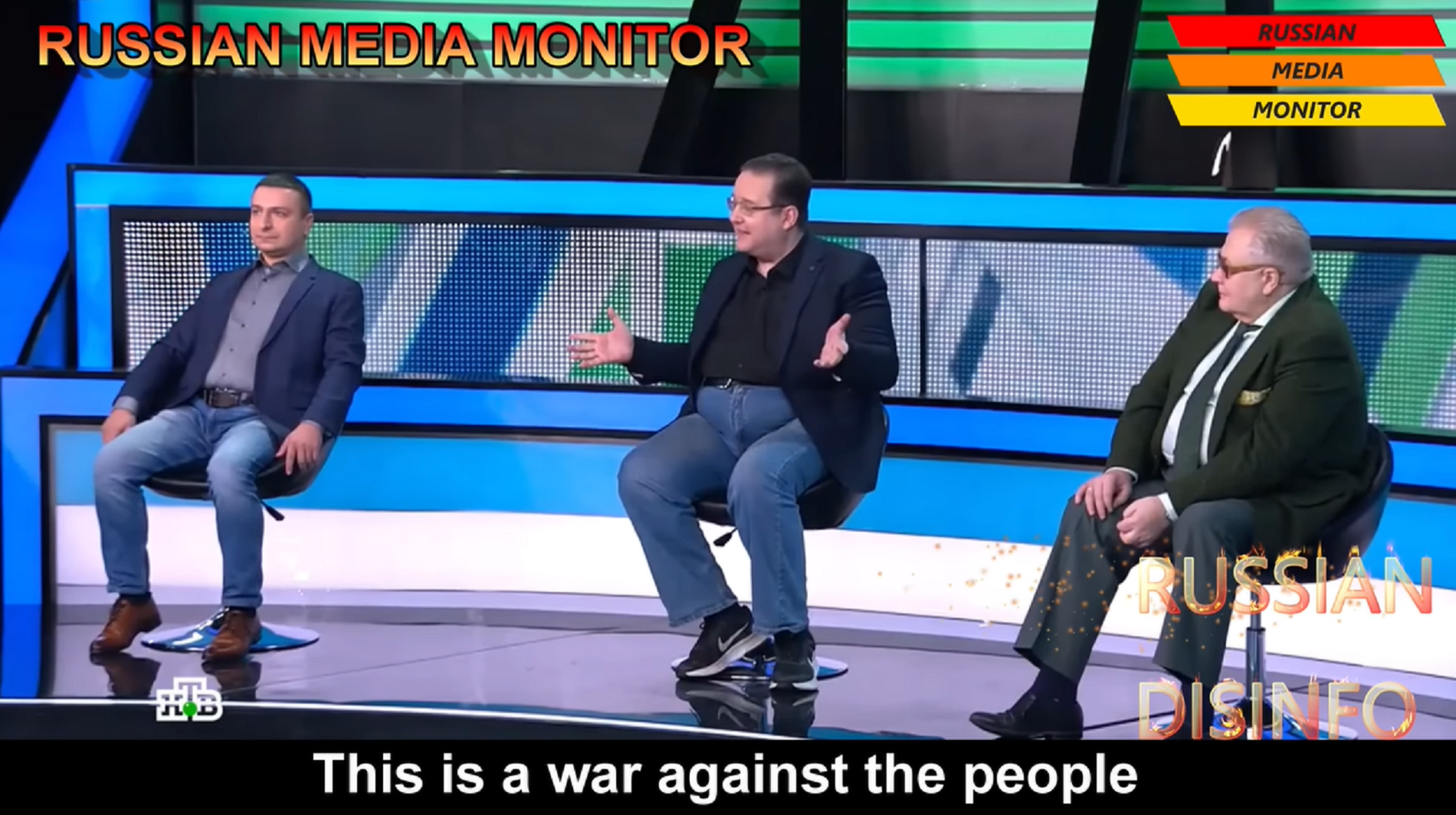 Tensión en la TV rusa por un tertuliano antiguerra: "Esto es crueldad y sadismo contra los civiles"