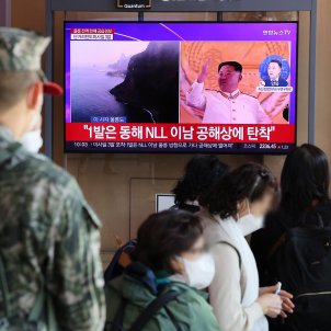 advertencia a la televisió de Corea del Sud d'un atac aeri de Corea del Nord / Efe
