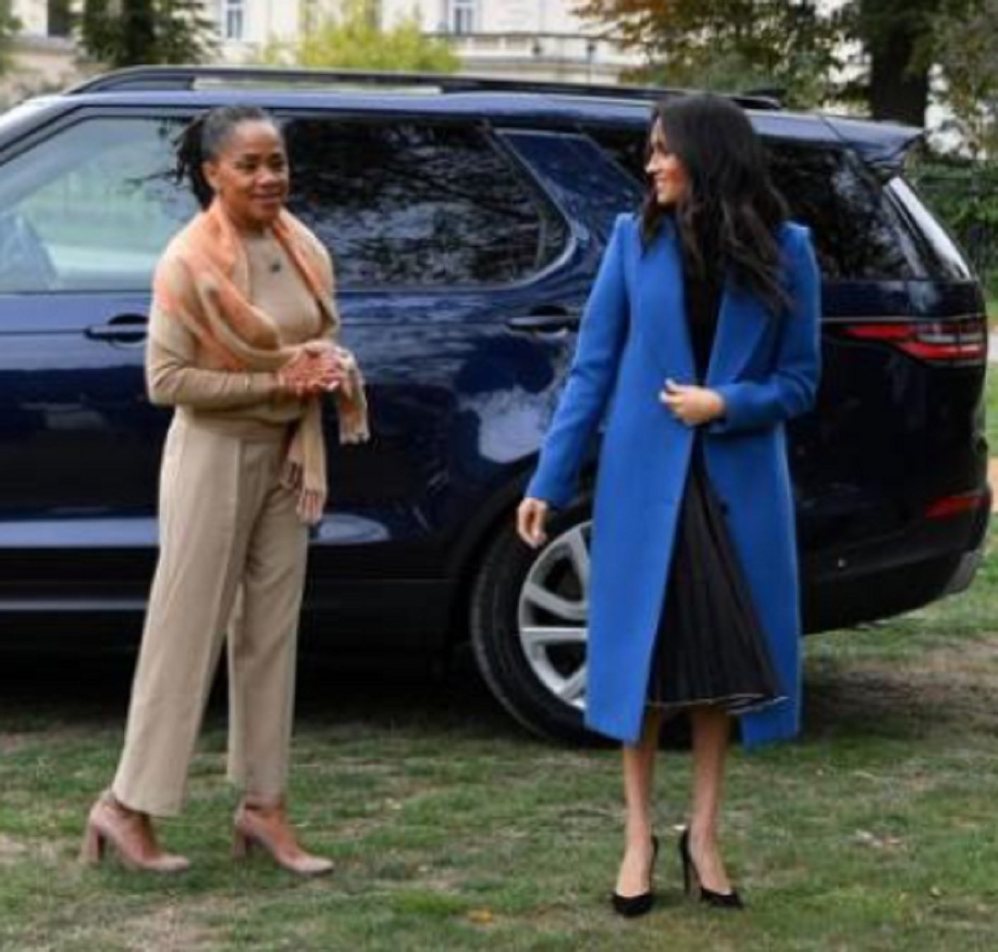 Meghan i la seva mama GTRES Meghan i la seva mama GTRES