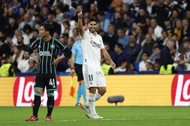 Marco Asensio celebra gol Real Madrid Celtic / Foto: EFE Marco Asensio celebra gol Real Madrid Celtic / Foto: EFE