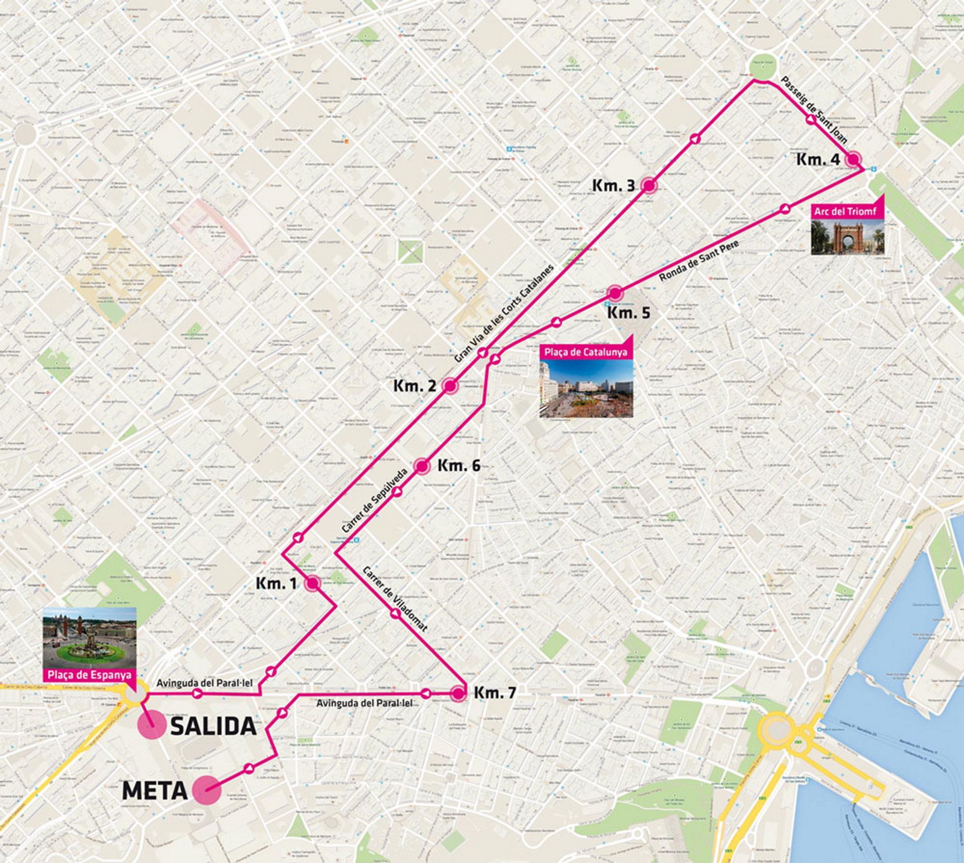 recorrido carrera de la mujer 2022