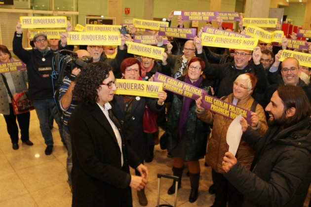 rebuda marta rovira ACN 2 aeroport prat