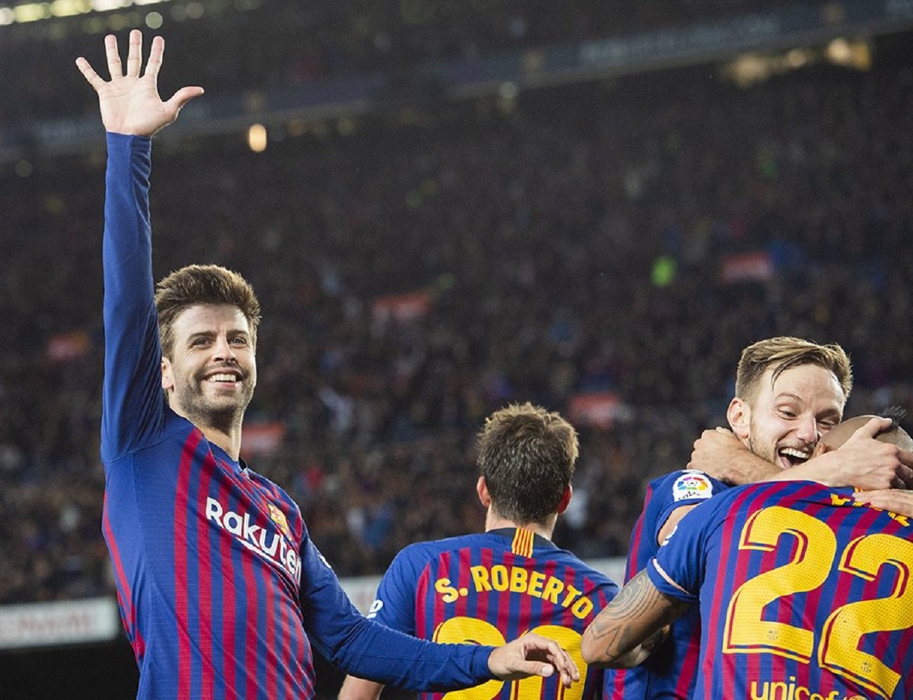 Los momentos más icónicos de Gerard Piqué en el Barça: de la manita a las lágrimas del 1-O