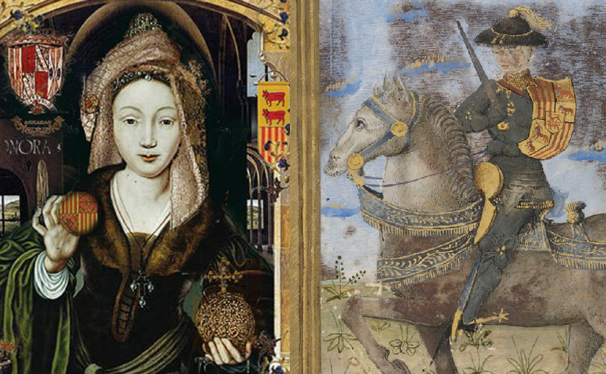 Leonor I y Gastó IV de Foix. Fuente Bivbliothèque Nationale de France Leonor I y Gastó IV de Foix. Fuente Bivbliothèque Nationale de France