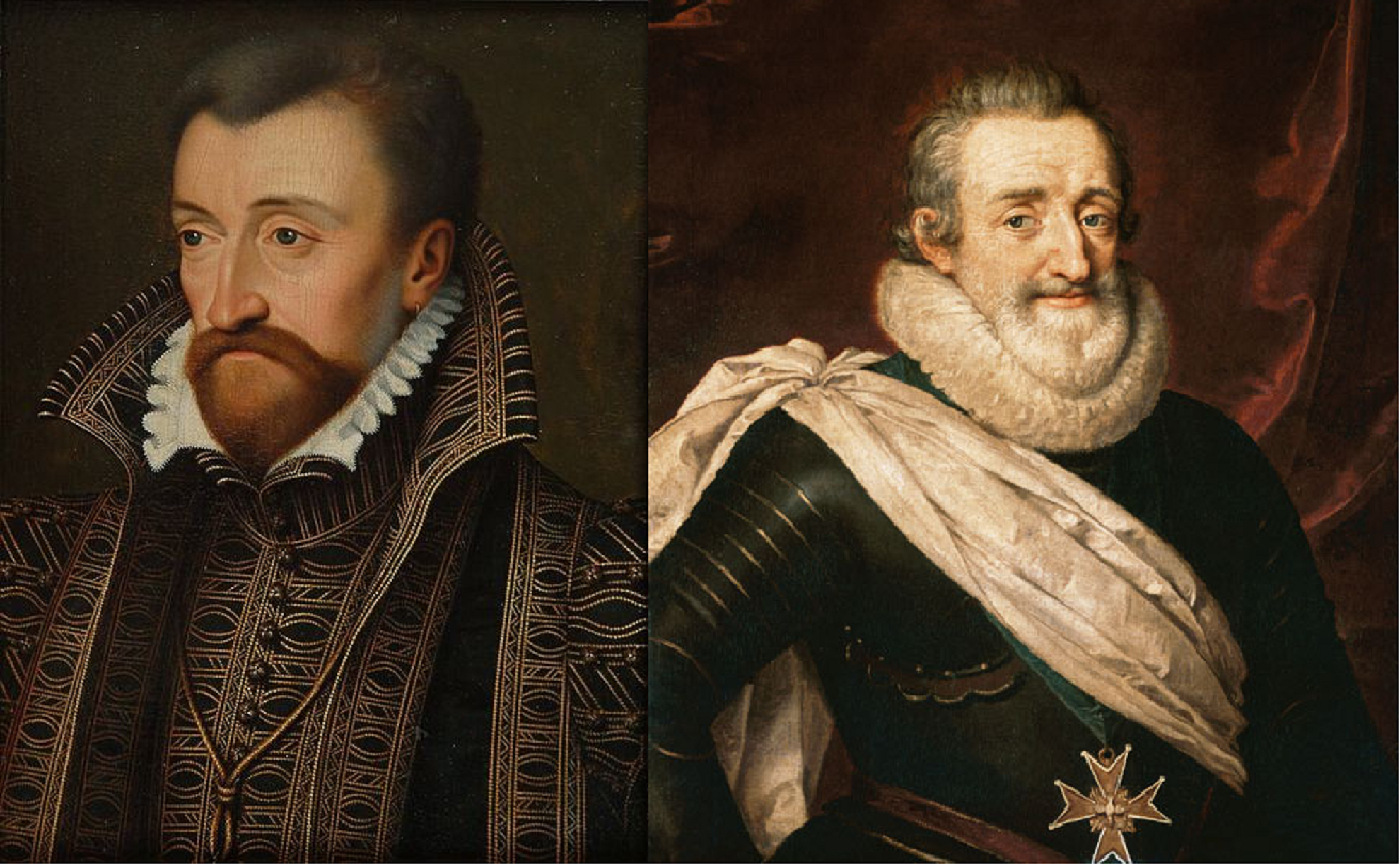 Antoni y Enric de Borbó (esposo e hijo de Joana). Fuente Castillo de Pau i Museu de Versalles Antoni y Enric de Borbó (esposo e hijo de Joana). Fuente Castillo de Pau i Museu de Versalles