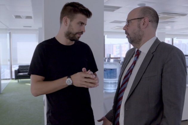 Jordi Basté Gerard Piqué TV3 Jordi Basté Gerard Piqué TV3