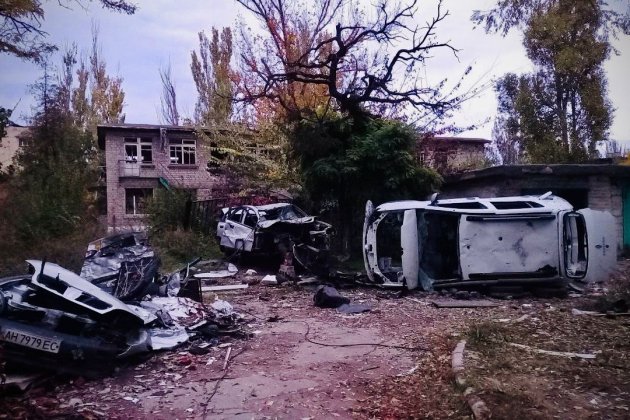 efectos explosiones mariupol guerra russia ucraina Cedida Petr Andrjushenko