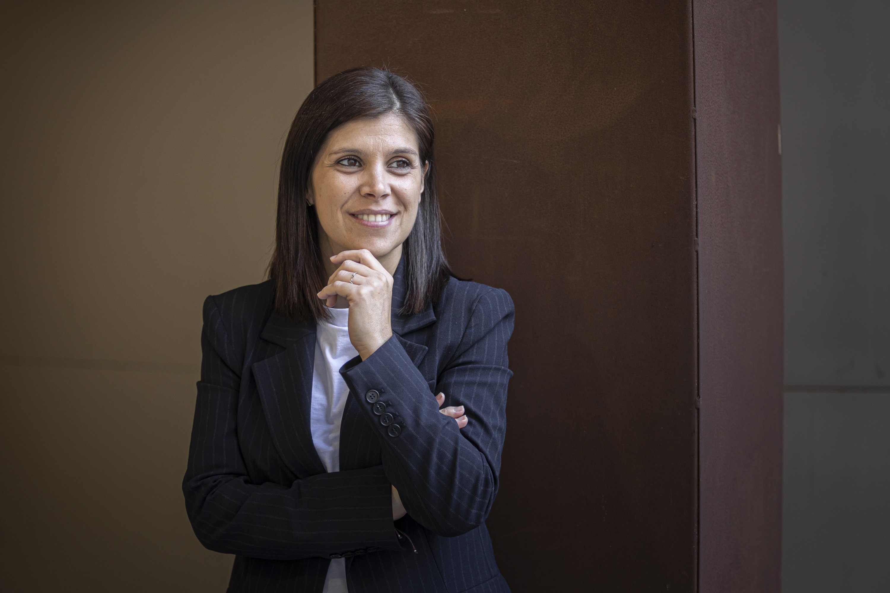 Marta Vilalta, la cabeza de lista de ERC en las comarcas de Lleida para las elecciones del 12-M / Montse Giralt Marta Vilalta, la cabeza de lista de ERC en las comarcas de Lleida para las elecciones del 12-M / Montse Giralt