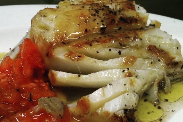 bacalla a la brasa bacalla a la brasa