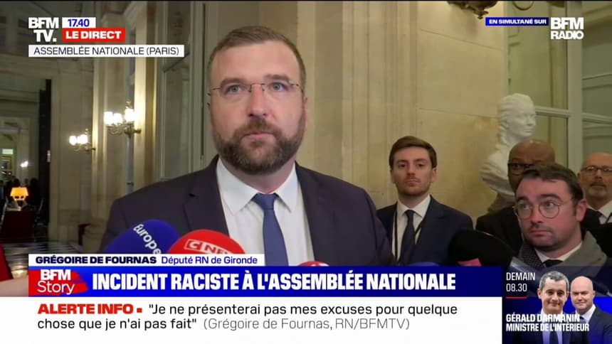 La Asamblea Nacional francesa aplica la máxima sanción al diputado acusado por gritos racistas