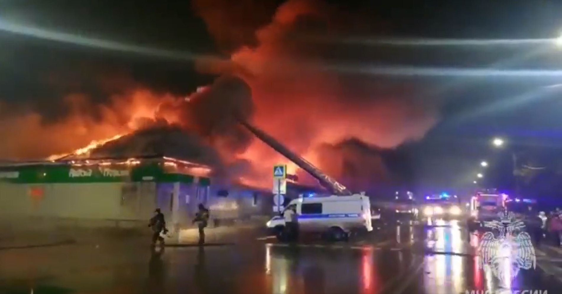 Al menos 15 personas muertas a causa de un incendio en una cafetería de la ciudad rusa de Kostromá
