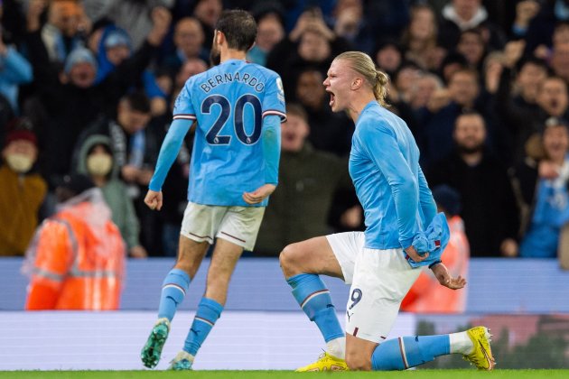 Haaland City Fulham / Foto: EFE - Peter Powell Haaland City Fulham / Foto: EFE - Peter Powell