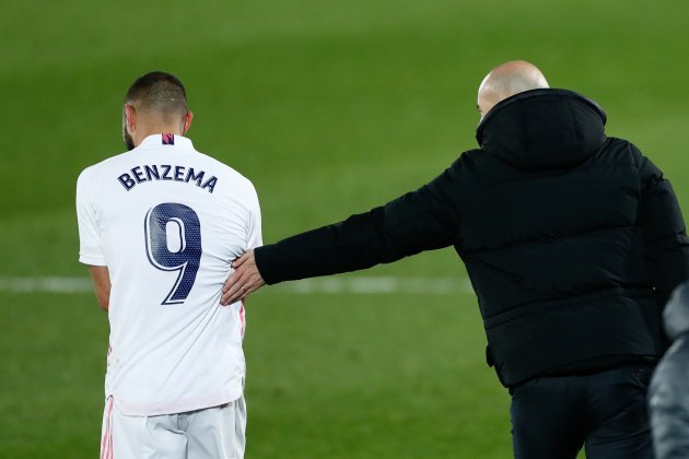 Benzema Zidane / Foto: Europa Press Benzema Zidane / Foto: Europa Press