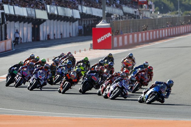 Sortida Valencia MotoGP / Foto: EFE