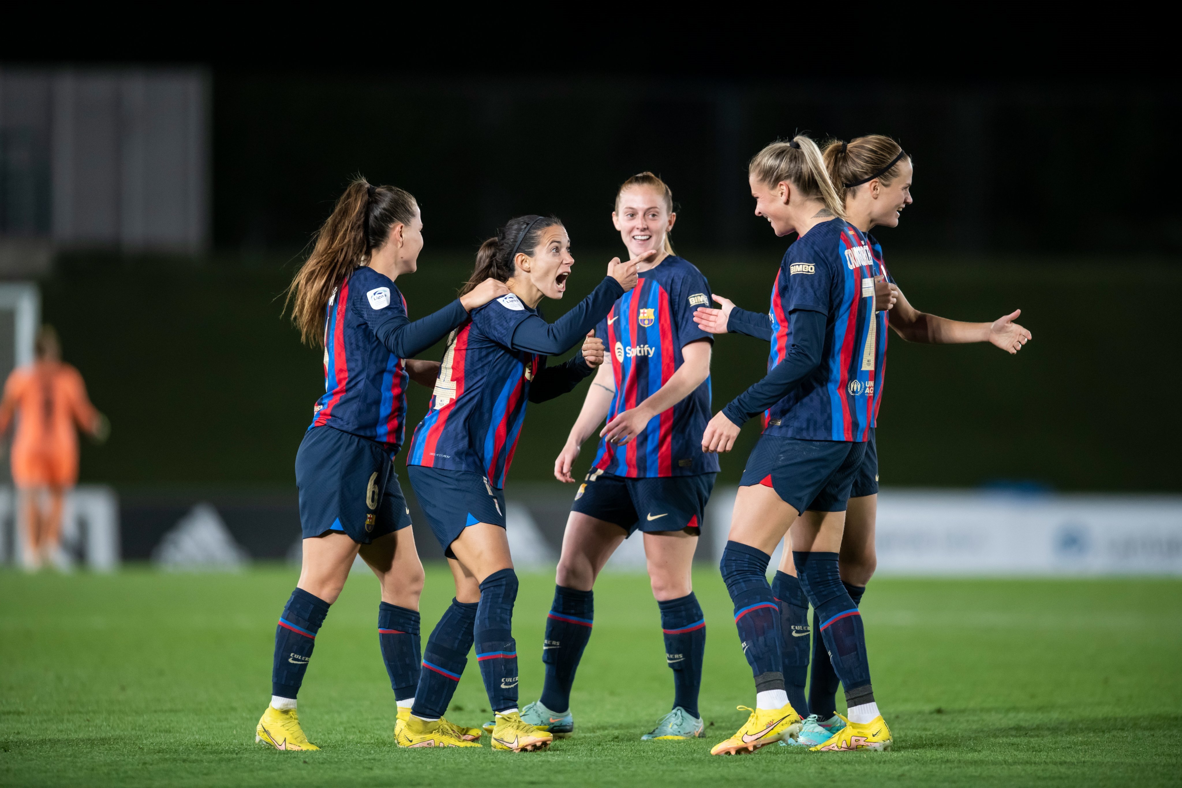 Victoria imponente de un Barça femenino muy superior al Real Madrid (0-4)