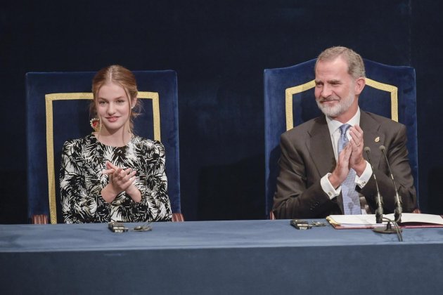 Princesa Elionor i el rei Felip VI a l'entrega dels Premis Princesa d'Astúries / EFE