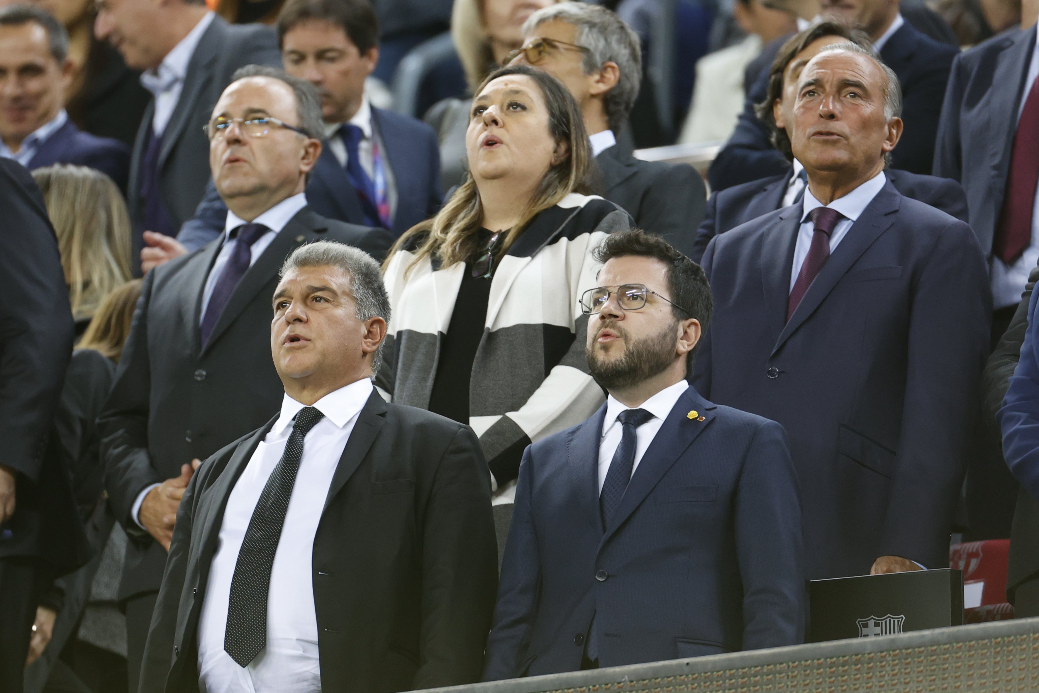 Joan Laporta, totalment ignorat per Antonela Roccuzzo i els Messi, no viatja a la final del Mundial de Qatar