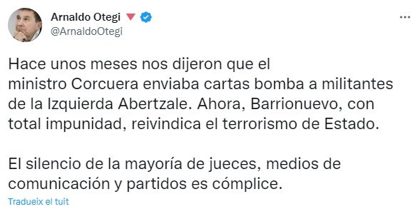 TUIT Arnaldo Otegi TUIT Arnaldo Otegi