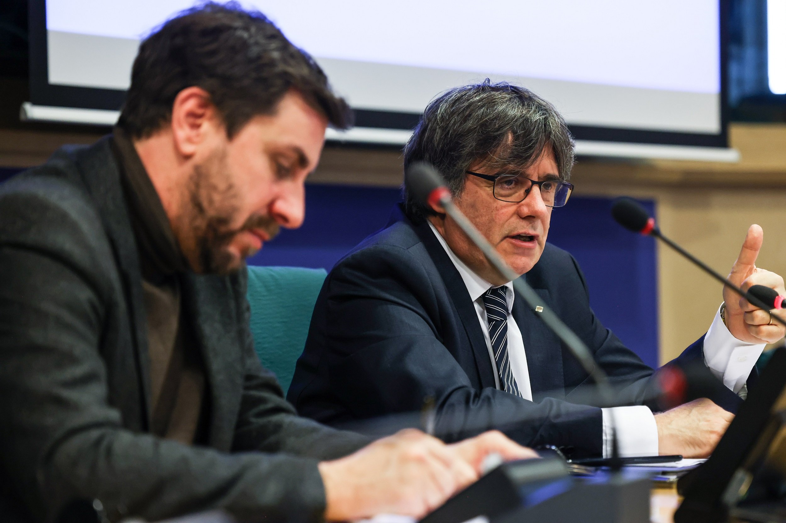 Puigdemont ironiza con el silencio del estado en la Eurocámara: "España, un ejemplo para Polonia"