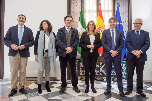 Reunión SCC Susana Díaz / Efe