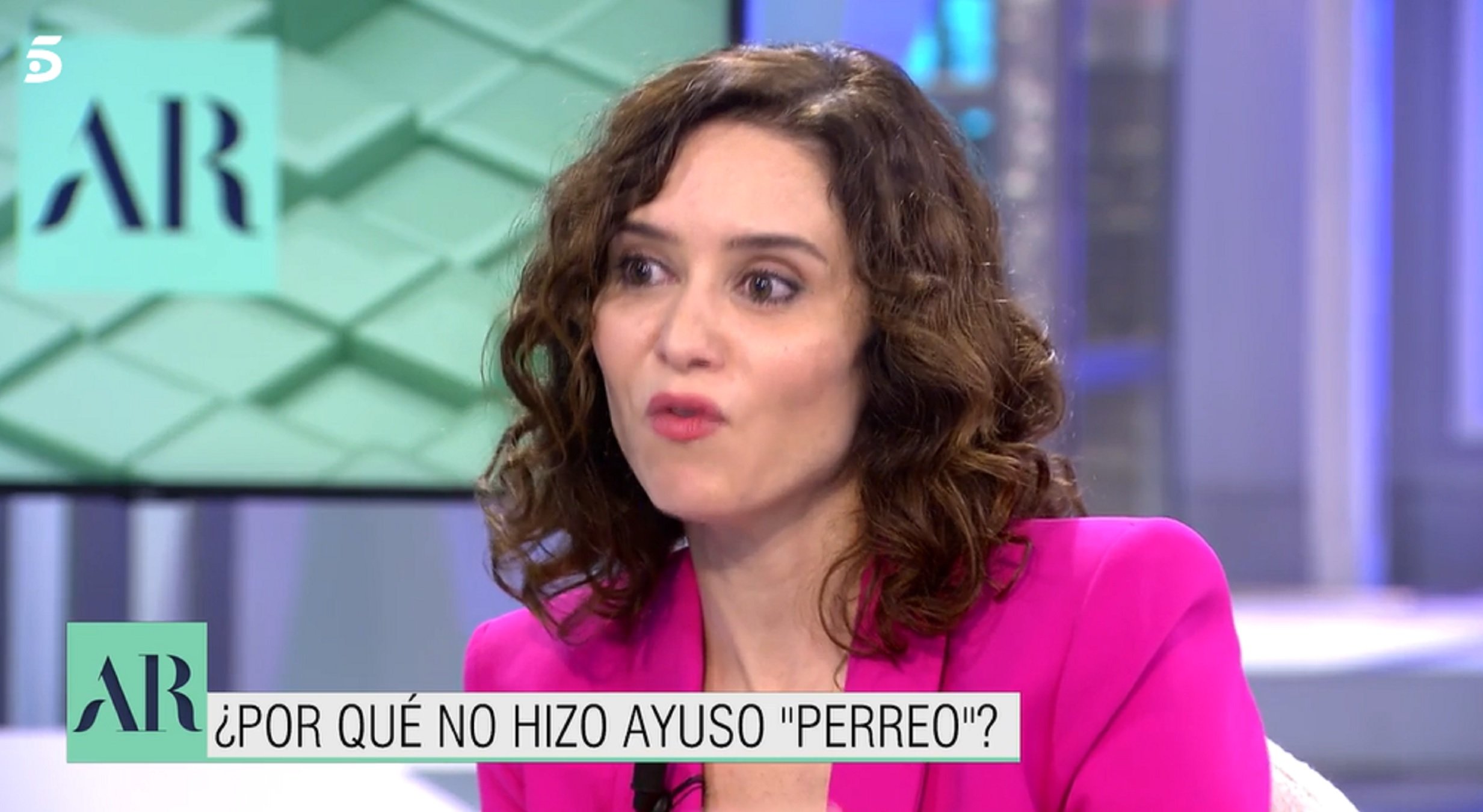 Isabel Díaz Ayuso Telecinco Isabel Díaz Ayuso Telecinco