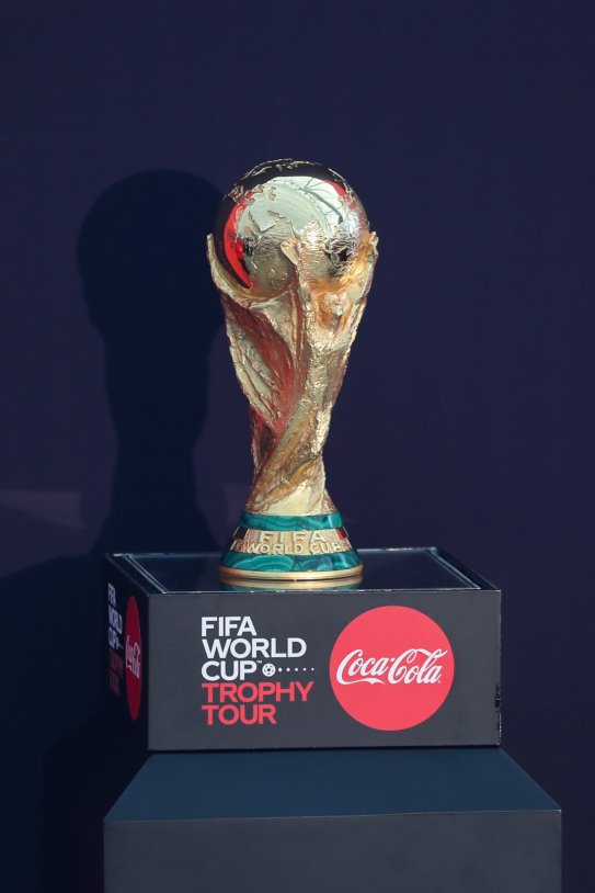 Trofeo Copa Mundial Qatar 2022 / Foto: EFE Trofeo Copa Mundial Qatar 2022 / Foto: EFE