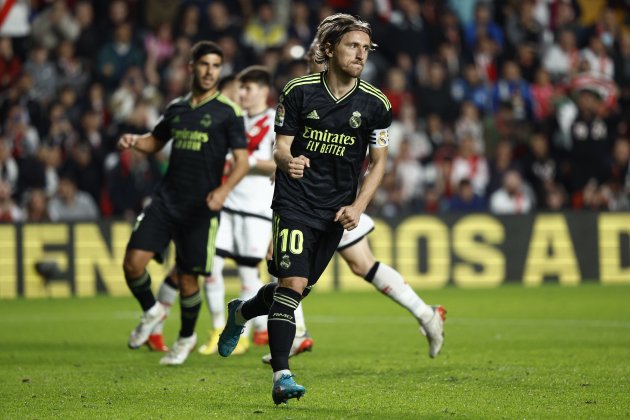 Luka Modric gol penalti Rayo Vallecano Real Madrid / Foto: EFE
