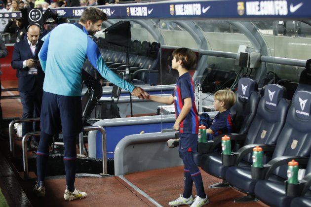 Gerard Piqué y los hijos EFE Gerard Piqué y los hijos EFE