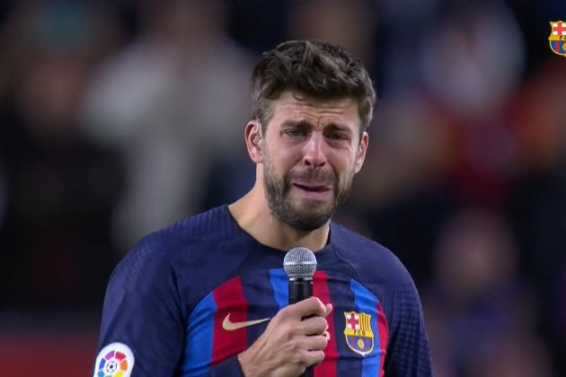 Gerard Piqué llora Movistar