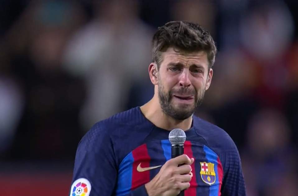 Gerard Piqué plora Movistar Gerard Piqué plora Movistar