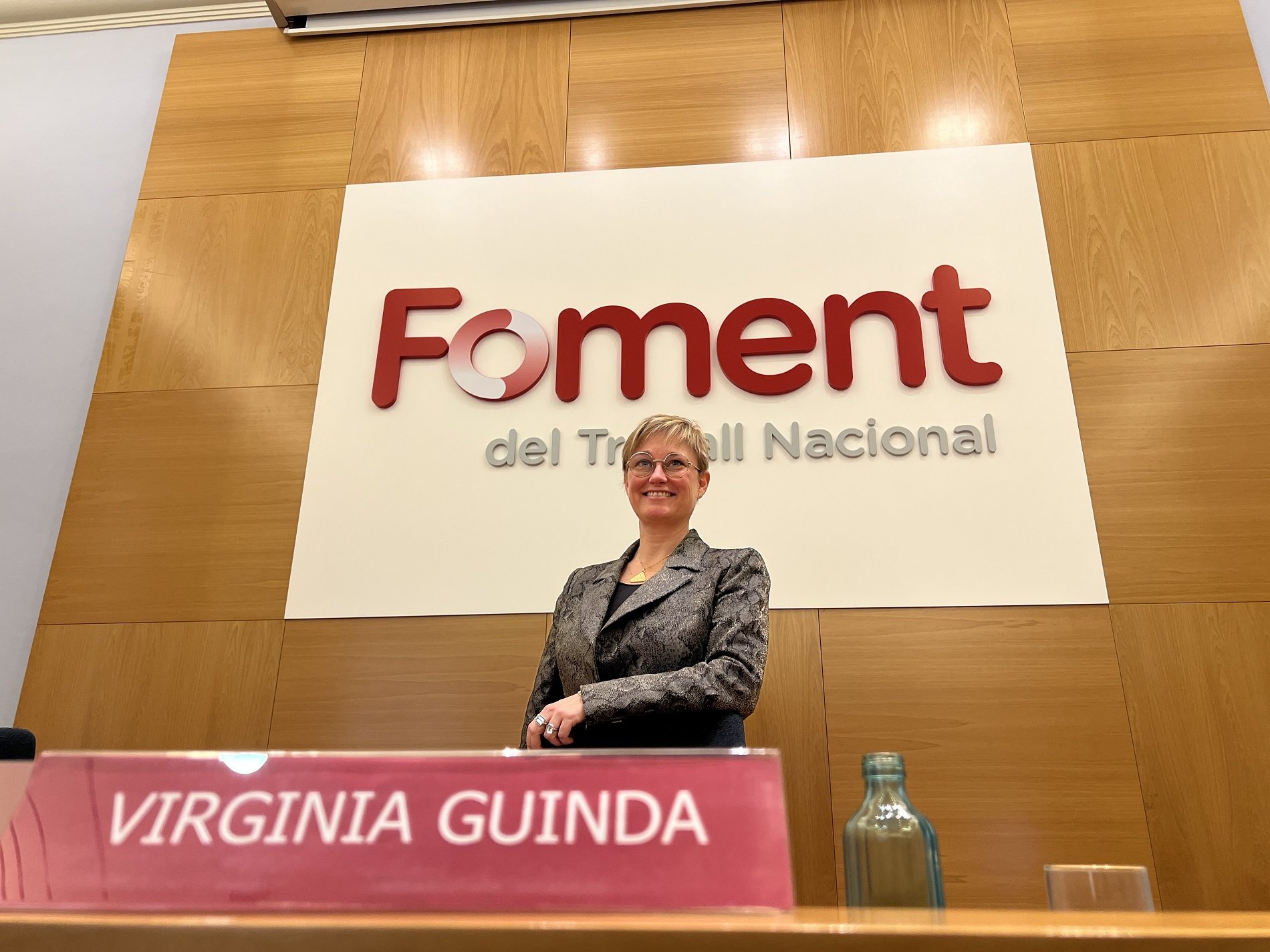 Virginia Guinda y Foment del Treball marcan la rivalidad por la presidencia de la CEOE