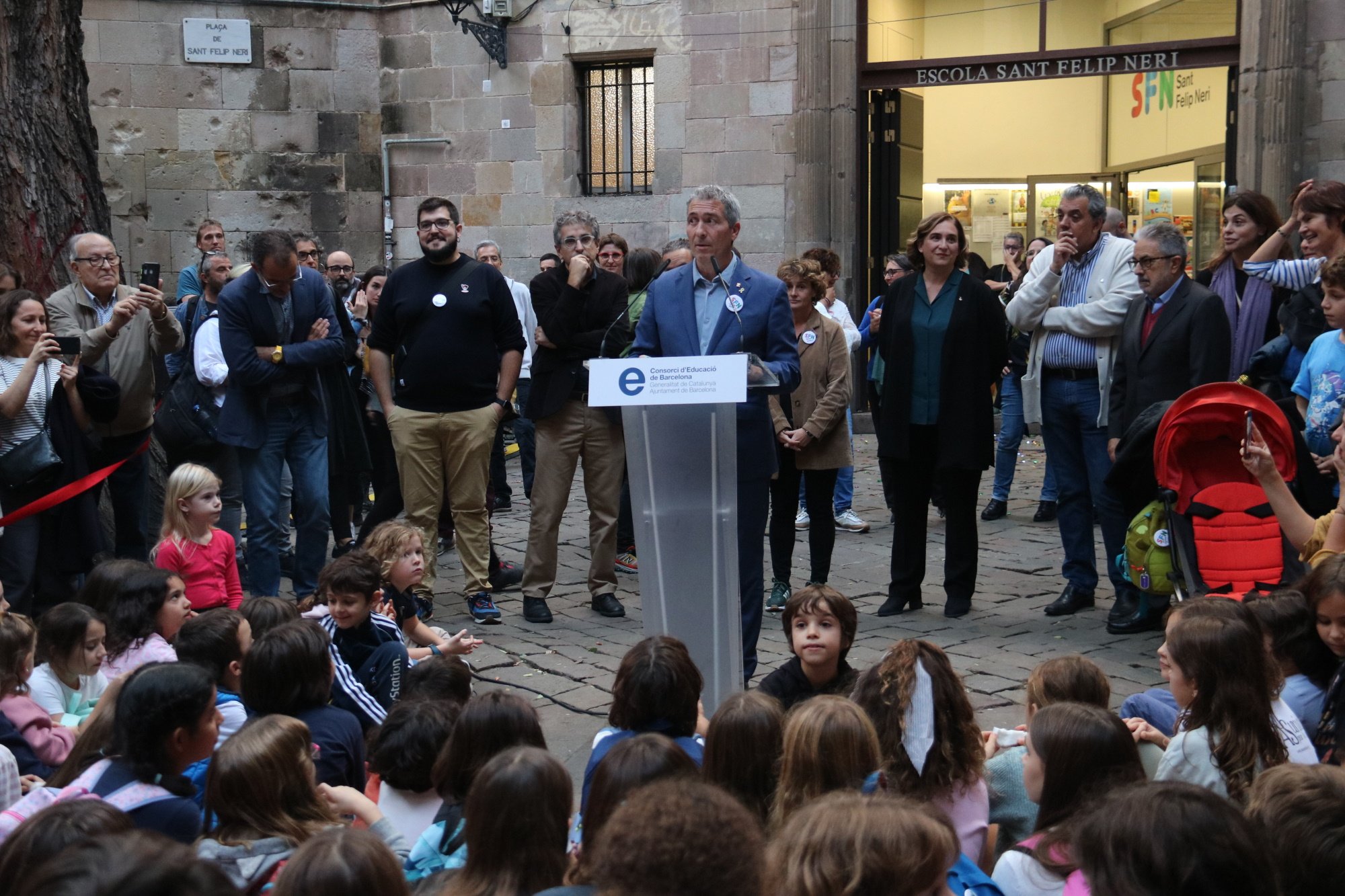 La escuela Sant Felip Neri de Barcelona se incorporará al sistema público a partir del próximo curso