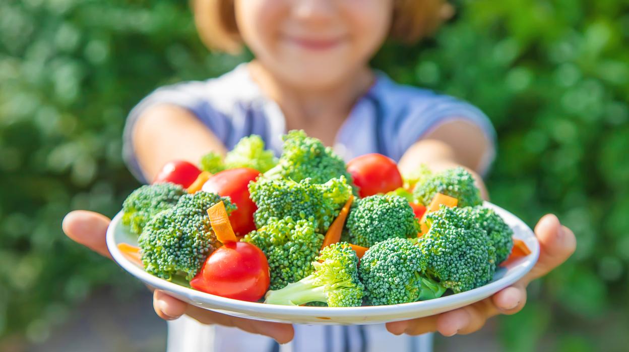 ¿Pueden los niños ser vegetarianos?