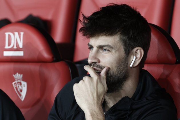 Piqué Osasuna Barça / Foto: EFE - Jesús Diges