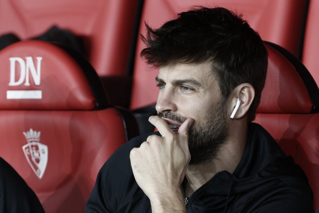 Gerard Piqué pensatiu últim dia EFE