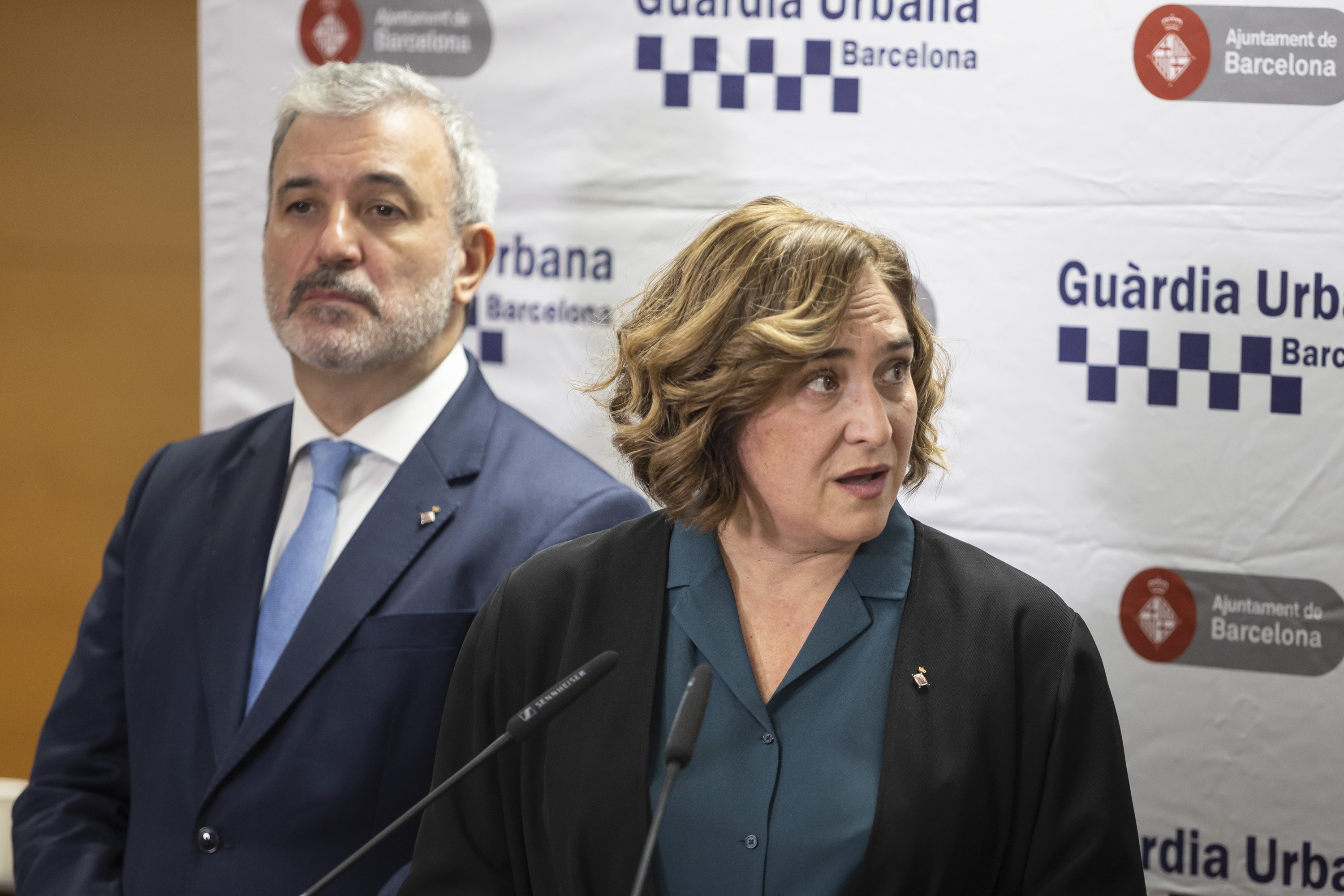 Socios y rivales: se desbocan las divergencias entre Ada Colau y Jaume Collboni