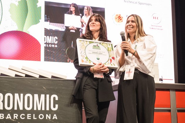 El equipo del Centro Sandro Desii recogiendo el premio / Foto: We're Smart World El equipo del Centro Sandro Desii recogiendo el premio / Foto: We're Smart World