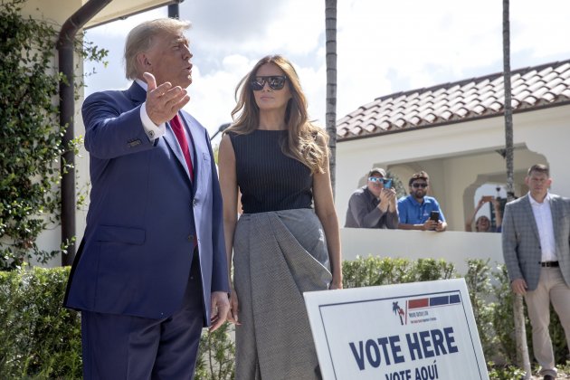 Donald Trump Melania midterm Donald Trump Melania midterm