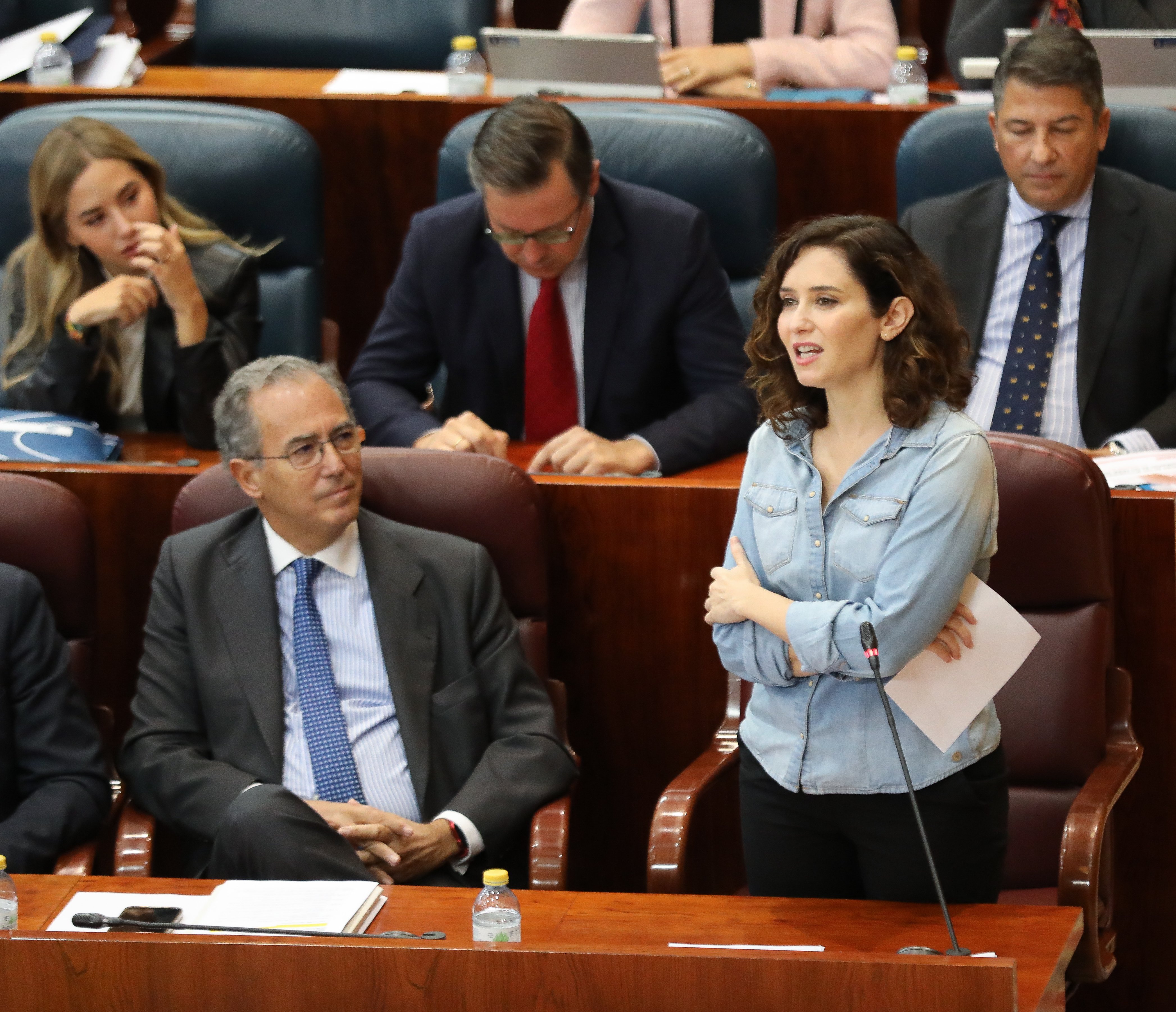 Ayuso, negacionista: "Desde que la Tierra existe, ha habido cambio climático"