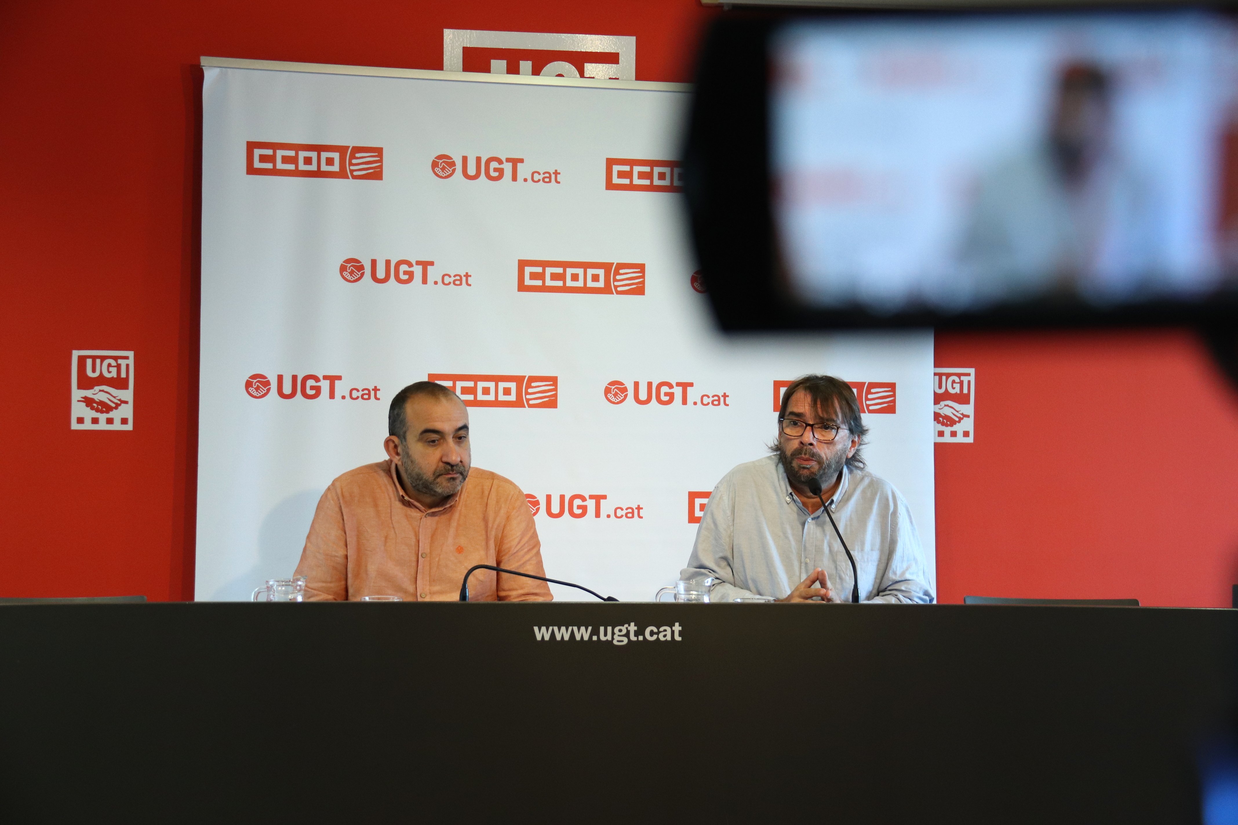 CCOO y UGT avisan al Govern: "Hacen falta presupuestos sí o sí"