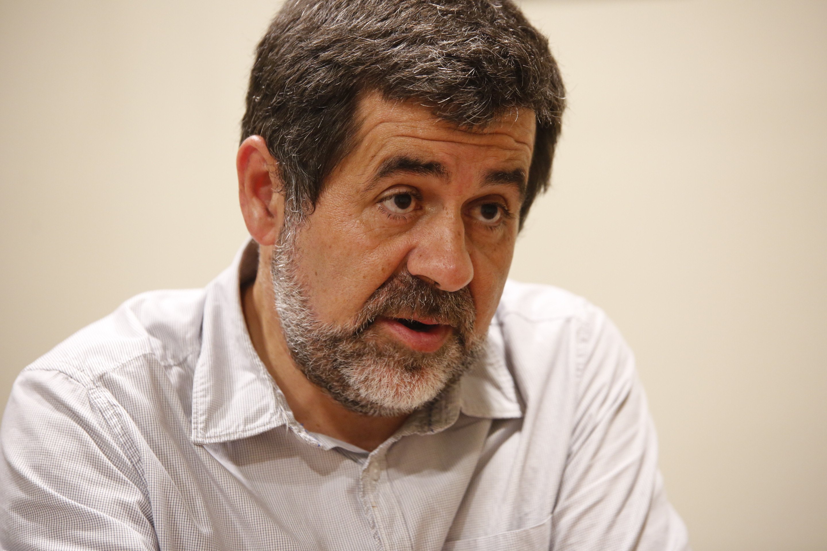 Conversation with Jordi Sànchez, on day 1 of his hunger strike: "This is serious"
