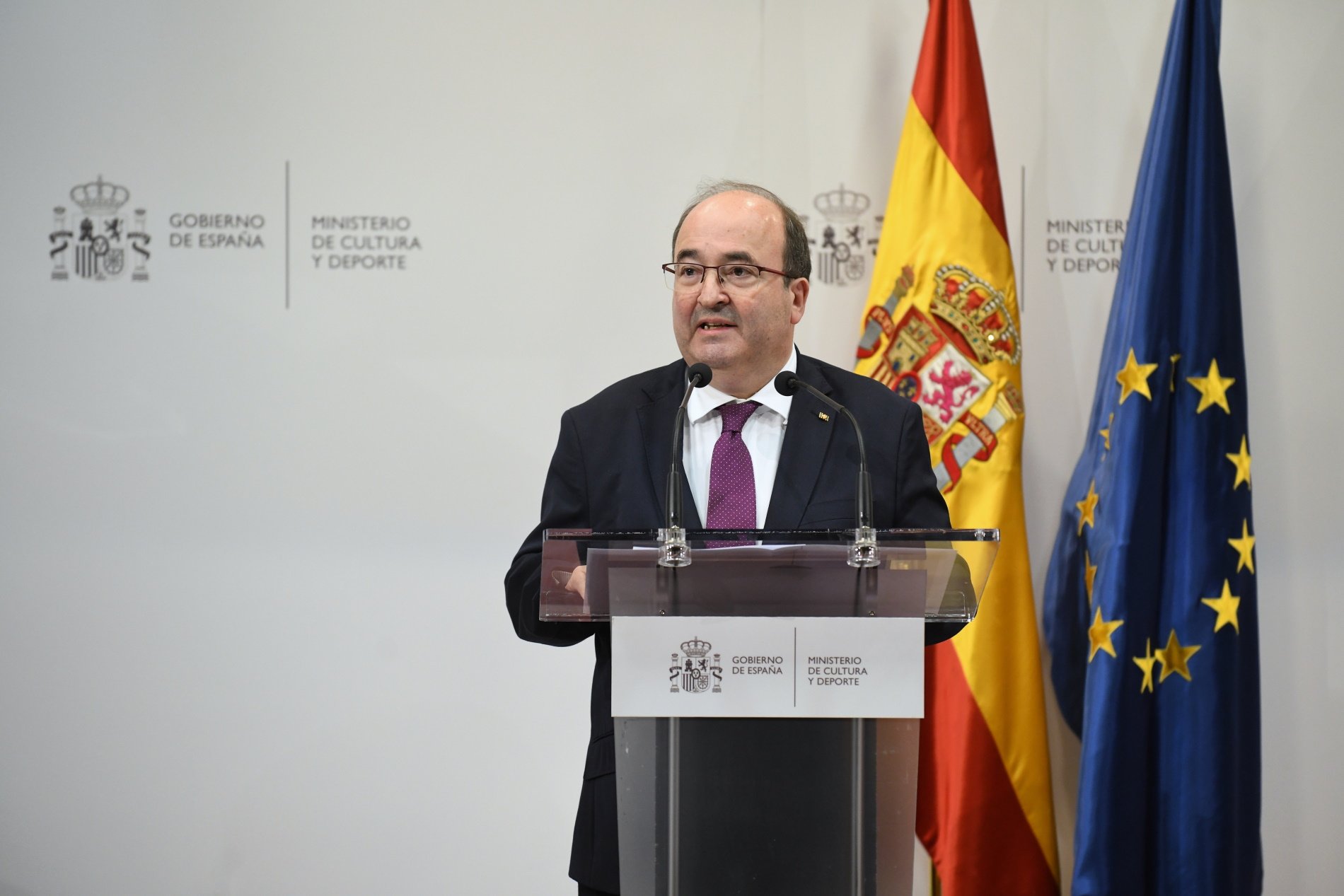 Miquel Iceta promet "més vigilància" als museus davant els atacs a obres d'art