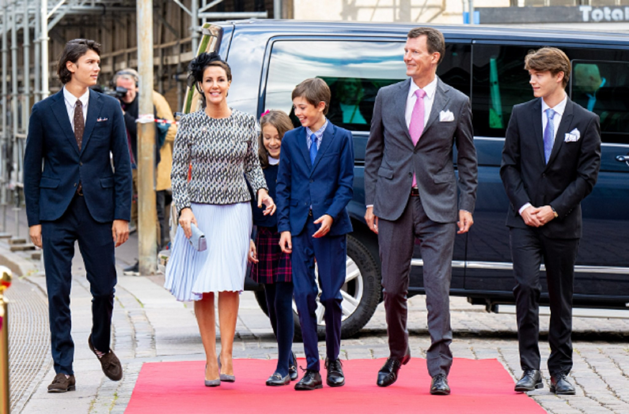 Joaquín, Marie i els seus 4 fills GTRES Joaquín, Marie i els seus 4 fills GTRES