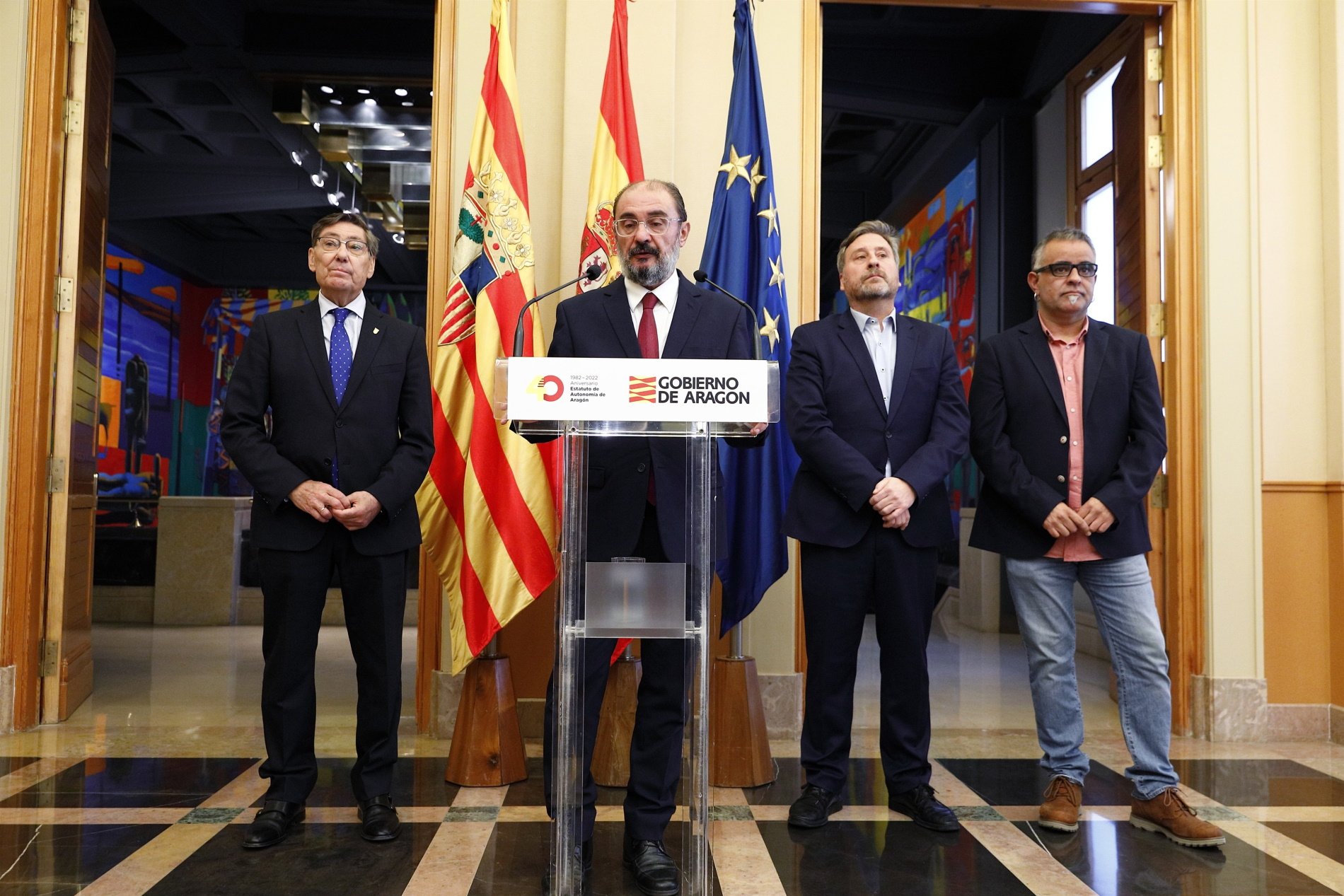 Javier Lambán torna a desbarrar amb la reforma de la sedició: demana "armar més l'Estat"