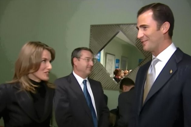 Letizia Ortiz y Felipe TVE Letizia Ortiz y Felipe TVE