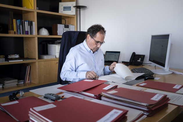 Entrevista secretari general riscos laborals generalitat Enric Vinaixa / Foto: Carlos Baglietto